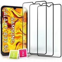 3-pak SZKŁO HARTOWANE DO Samsung Galaxy A33 5G na cały ekran 9H ochronne 5D