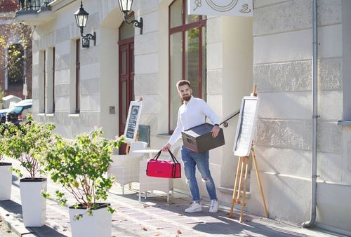 Torba do PIZZY - 4 kartony 360x360 mm HENDI na Arena.pl