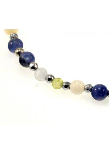 Bransoletka Koral Lapis 925 zdjęcie 2