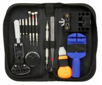 ZESTAW ZEGARMISTRZOWSKI NARZĘDZIA KLUCZ IMAK DO NAPRAWY ZEGARKÓW + ETUI XXL