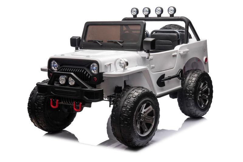 Auto Na Akumulator JH-102 Białe 4x4 zdjęcie 5