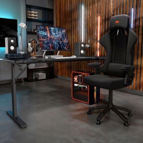 Biurko Gamingowe Regulowane 140x60cm Wysokość 56-79cm STRATOS TREX na Arena.pl