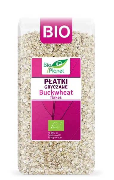 PŁatki Gryczane BIO 300 g - BIO Planet zdjęcie 1
