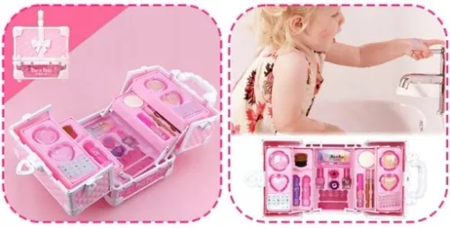 MAKEUP MAKIJAŻ DLA DZIEWCZYNKI KUFEREK KOSMETYKI na Arena.pl
