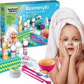 LABORATORIUM KOSMETYKÓW NAUKOWA ZABAWA ZRÓB TO SAM KOSMETYKI DIY CLEMENTONI