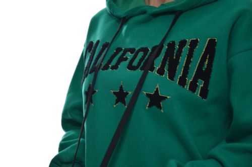 Damska bluza dresowa z kapturem California uni na Arena.pl