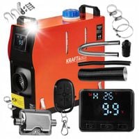 Nagrzewnica Disel Olejowa Ogrzewanie 230V 12V 9 kW LCD Pilot Kraft&Dele