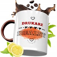 Kubek Bordowy Dla Drukarza Na Urodziny Prezent Z Nadrukiem Ze Zdjęciem