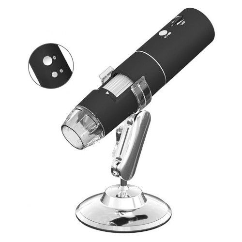 MIKROSKOP CYFROWY 1000X 2MP 8 LED WIFI ANDROID IOS zdjęcie 1