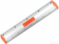 linijka aluminiowa 20cm pomarańczowa bl040-pb a'12