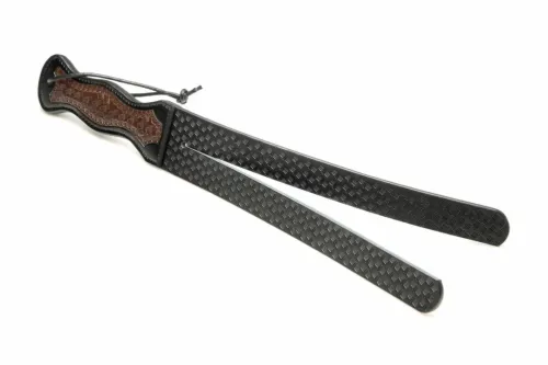 xr brands scottish tawse black - klasyczny model z ekoskory na Arena.pl