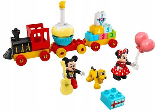 10941 - lego duplo - urodzinowy pociąg myszek miki i minnie na Arena.pl
