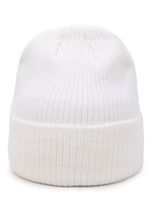 Czapka zimowa podwójna wywinięta ecru 54-56 YOCLUB