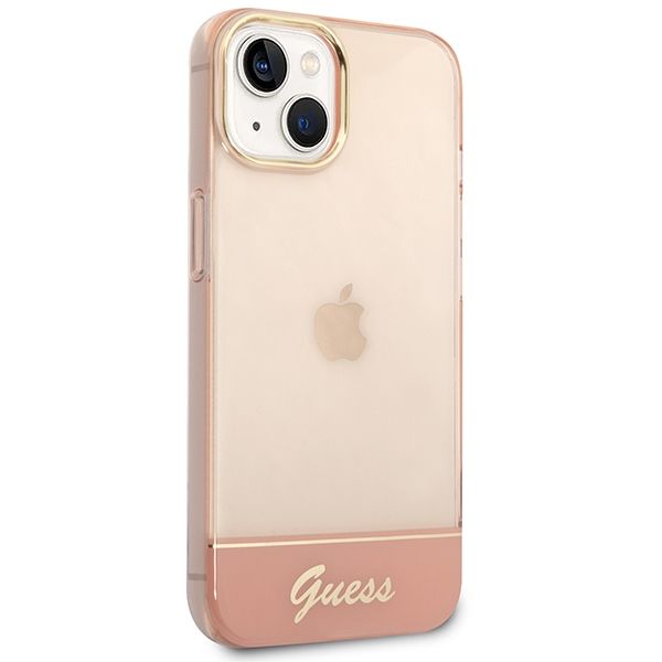 Etui Guess do iPhone 15 Plus, iPhone 14 Plus, Różowy zdjęcie 4
