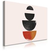 Obraz Do Salonu Abstrakcja Boho Misy Kamienie Styl Japoński 40cm x 30cm