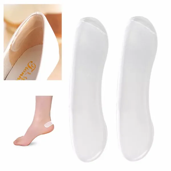 Zapiętki silikonowe żelowe do butów wkładki 2szt. zdjęcie 1