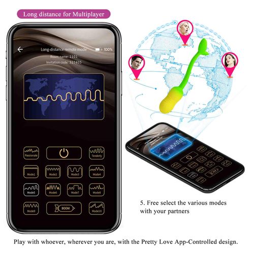 Pretty Love Poulsen App-Controlled Egg Vibrator 02 na Arena.pl