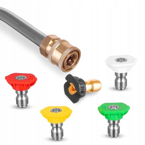 LANCA + KOMPLET 5 DYSZ DO MYJKI KARCHER K2 K3 K4 K5 K6 K7 NA SZYBKO ZŁĄCZE na Arena.pl