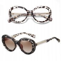 2w1 Okulary CLIP-ON Zerówki oprawki KOMPUTERA + NAKŁADKA PRZECIWSŁONECZNA