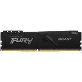 KINGSTON 16GB 3200MT/s DDR4 CL16 DIMM 1Gx8 FURY Beast Black