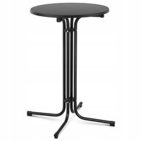 Stolik barowy Royal Catering RC-BIS70FB czarny