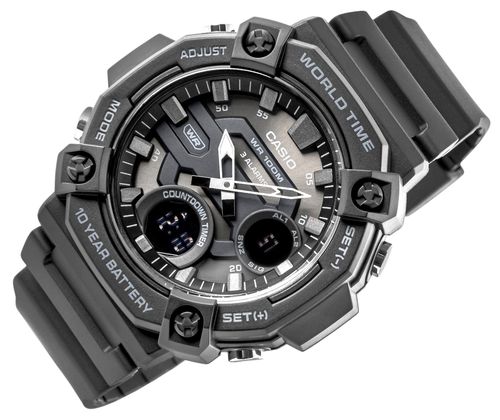 zegarek męski casio aeq-120w-1bvdf + box na Arena.pl