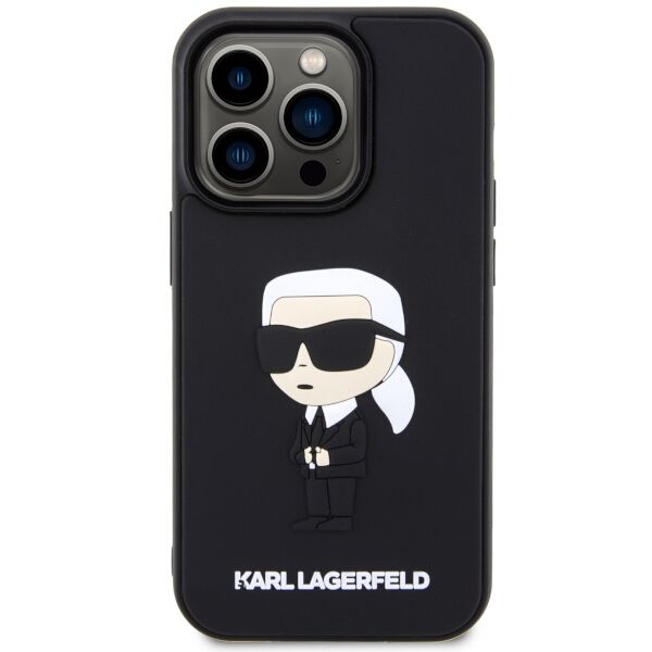 Etui Karl Lagerfeld do iPhone 14 Pro, Czarny zdjęcie 3
