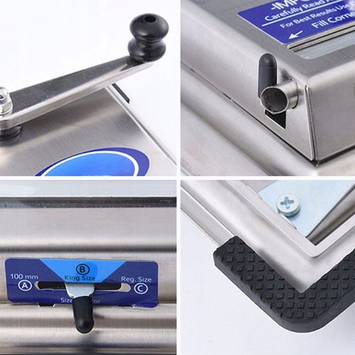 TŁOKOWA MASZYNKA NABIJARKA DO PAPIEROSÓW GILZ 8MM PRECYZYJNE NABIJANIE na Arena.pl