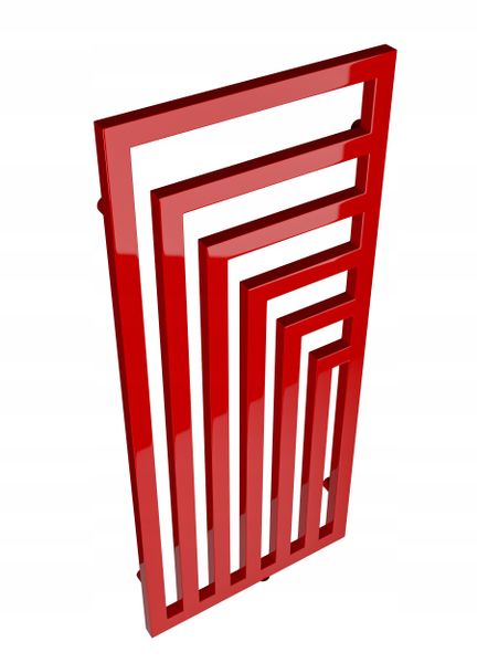 GRZEJNIK DEKORACYJNY SUN 1400/520 CZERWONY zdjęcie 1