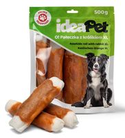 Smaczny przysmak przekąska dla psów - IdeaPet Pałeczka z królikiem XL 500g