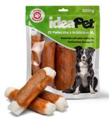 Smaczny przysmak przekąska dla psów - IdeaPet Pałeczka z królikiem XL 500g