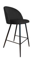 Hoker krzesło barowe Colin podstawa czarna MG19