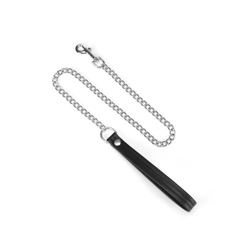 obróżka ze smyczą black bond collar with leash liebe seele na Arena.pl