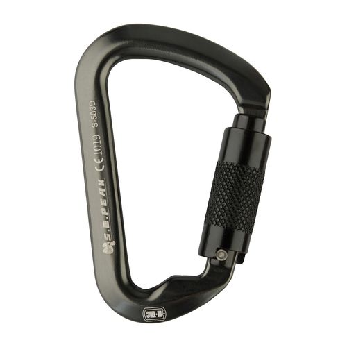 Karabinek 10 cm z sprzęgającym key lock Black na Arena.pl