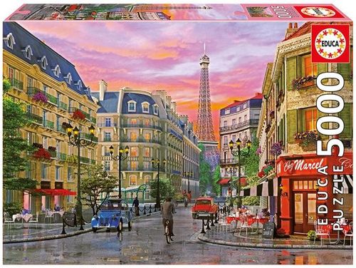 Educa Puzzle Rue Paris, D. Davison 5000 el. na Arena.pl