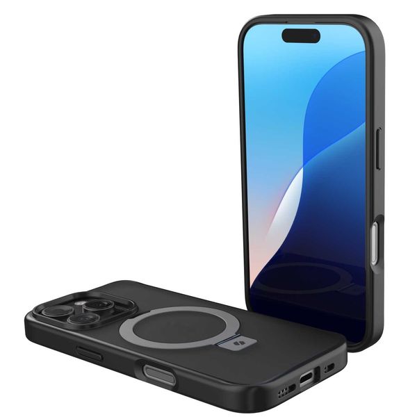 Spacecase Ring Pro Mag Iphone 16 Pro Black zdjęcie 14