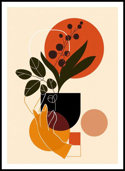 Plakat 64x90cm Dotyk Naturalności zdjęcie 3