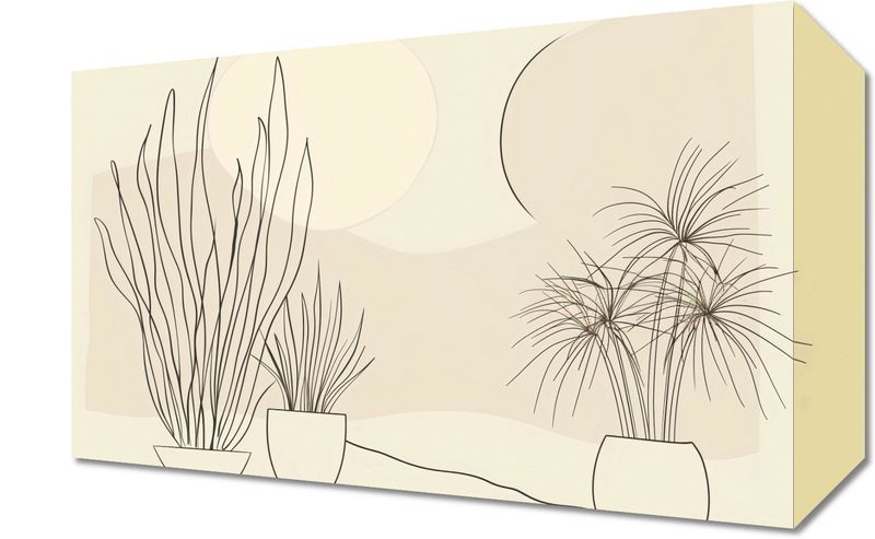 Obraz 30x20cm Roślinność w Pastelu zdjęcie 1