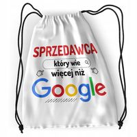 Plecak Dla Sprzedawcy Sportowy Szkolny Worek Torba Z Nadrukiem Ze Zdjęciem