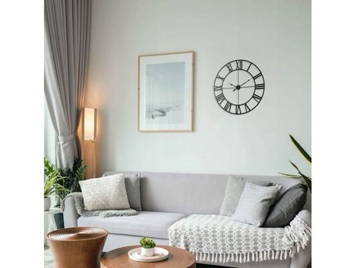 Zegar ścienny retro loft rzymski metalowy 50cm na Arena.pl
