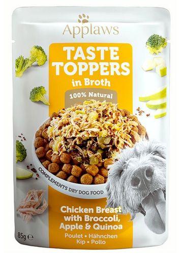 Zdrowa karma dla psa bez sztucznych dodatków Applaws Kurczak i Brokuł 85g na Arena.pl