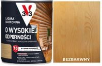 Lazura V33 WYSOKA ODPORNOŚĆ Polski Klimat 10 lat Bezbarwny 5L