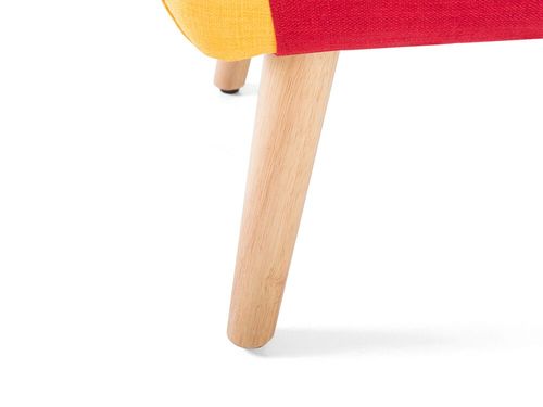 Fotel Patchwork Wielokolorowy Melby na Arena.pl