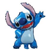 Balon foliowy uśmiechnięty Stitch 6021, 75x46 cm (luz)