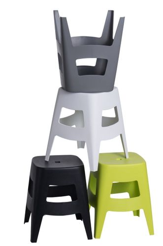 Stołek Tower szary na Arena.pl