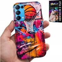 ETUI DO OPPO RENO5 4G 5G - KOSZYKÓWKA NBA ULICZNE GRAFFITI KOSZ FAN