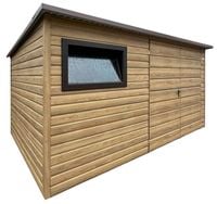 Domek ogrodowy 4x3m – okno – winchester – drewnopodobny ID1227