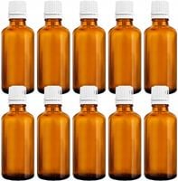 Butelka z KROPLOMIERZEM na propolis apteczna 50ml nakrętka 10 szt