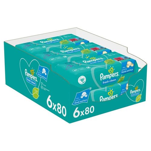 Pampers Chusteczki FRESH CLEAN 12x52 szt. na Arena.pl