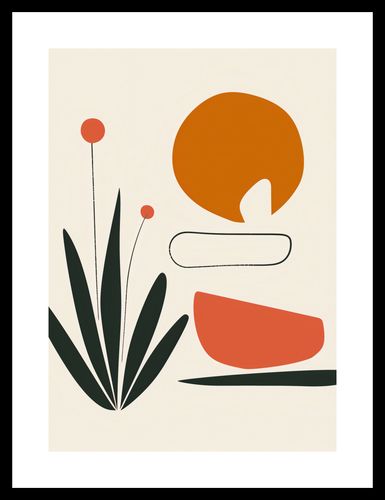 Plakat 50x70cm Abstrakcyjny Zen na Arena.pl